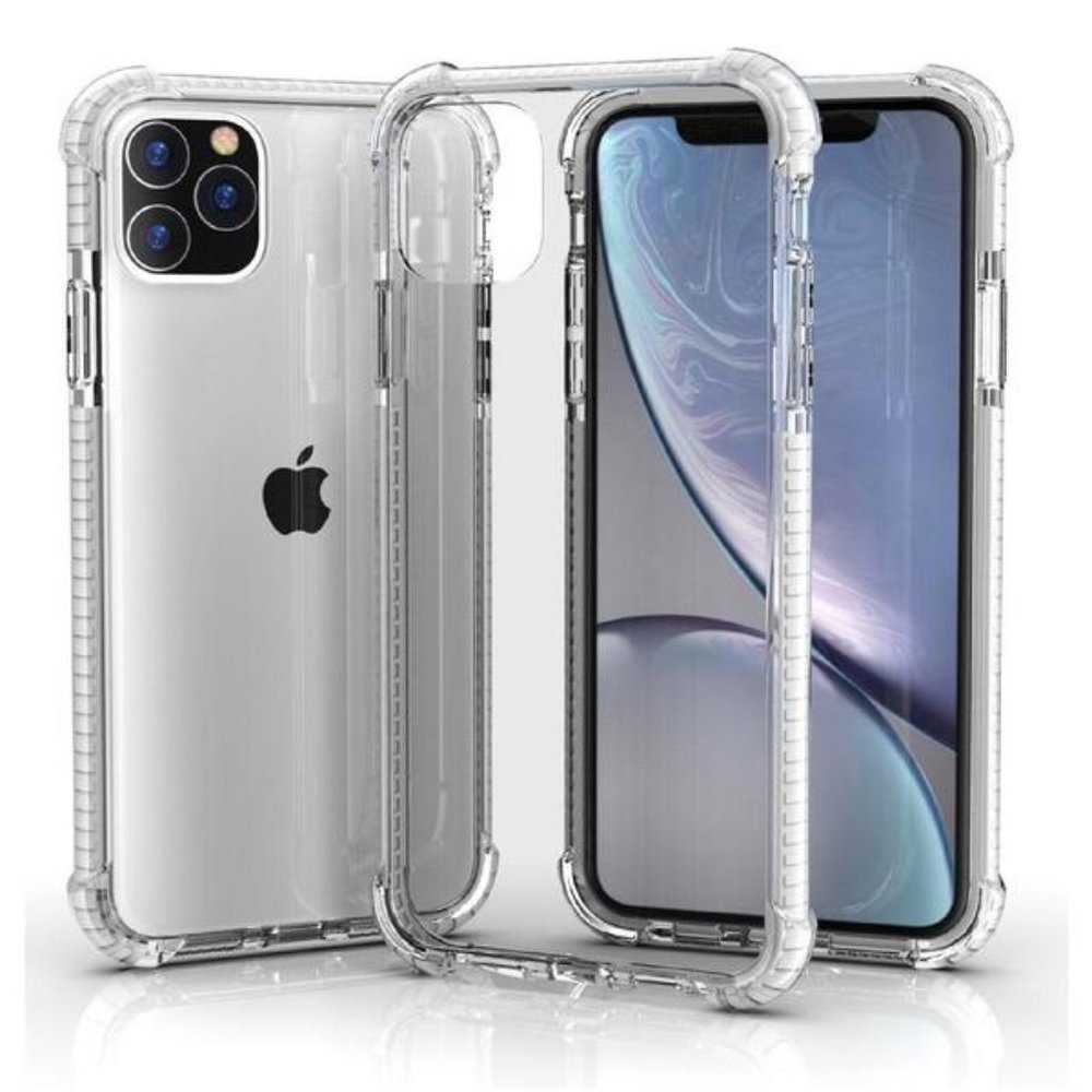 White iPhone PREMIUM TPU Bumper SHOCKPROOF